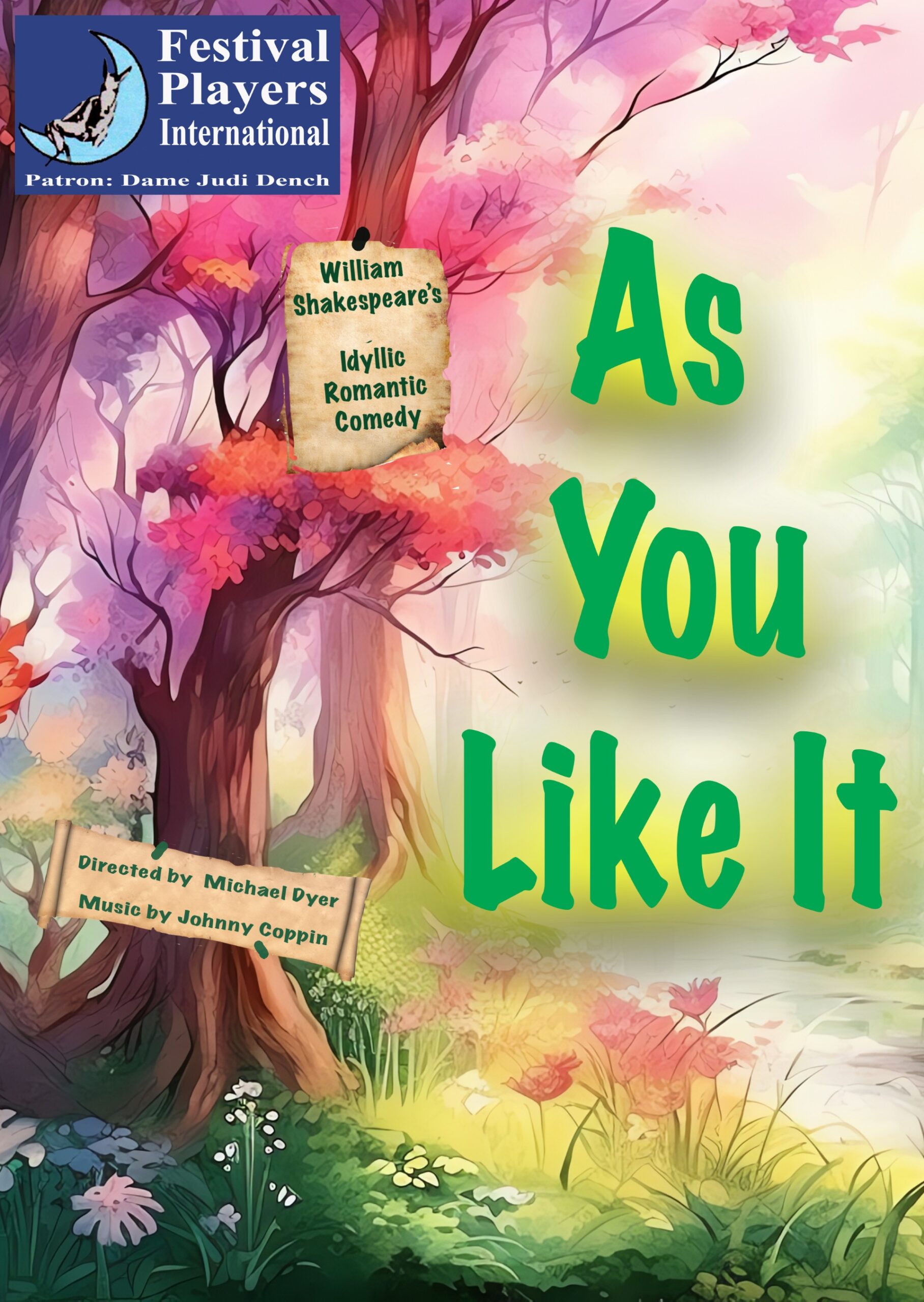 The Festival Players International As You Like It Poster