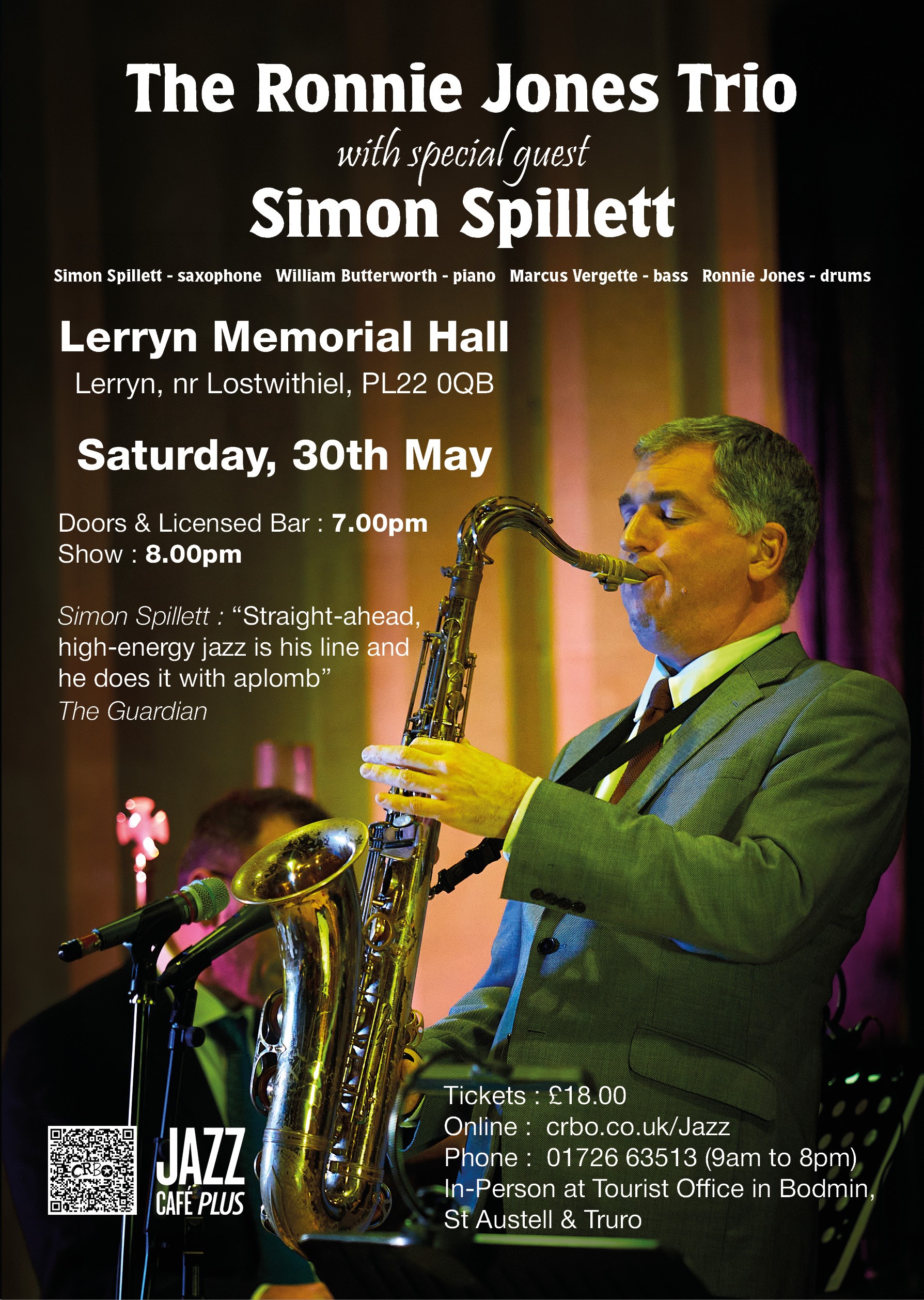 The Ronnie Jones Trio Simon Spillett